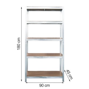 Estante 180x90x45